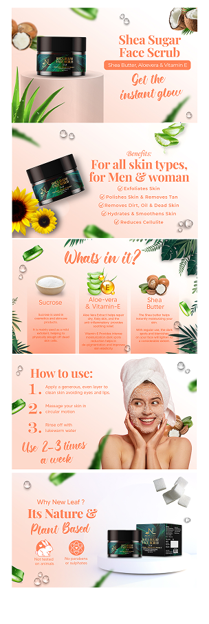 A Shea Sugar Face Scrub 2